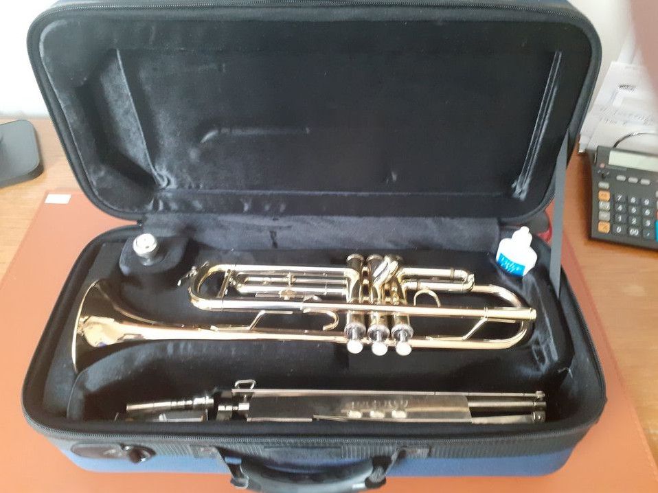Eine Trompete in neuwertigem Zustand (Arnolds & Sons TR-4200G) in Zeltingen-Rachtig