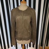 Bikerjacke Leder butterweich taupe Gr. 38 40 neuwertig Bayern - Bad Abbach Vorschau