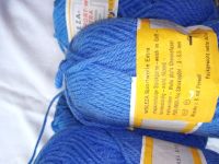 650 Gramm blaue Wolle Mecklenburg-Vorpommern - Greifswald Vorschau