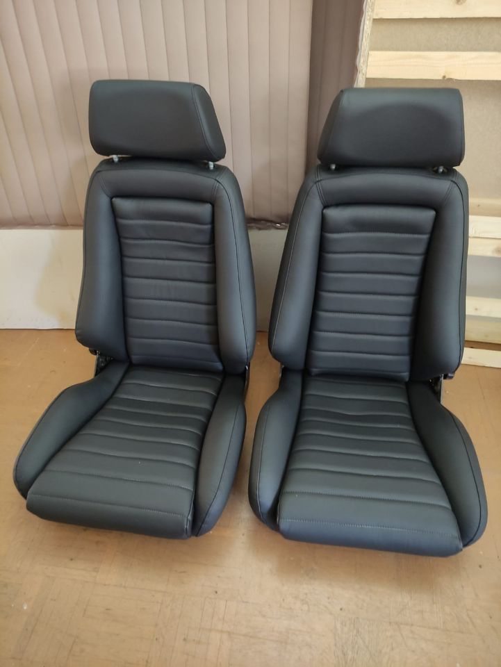 2 Recaro Idealsitz N Manta Ascona Kadett Capri Käfer E21 E24 2002 in Göppingen