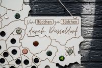 Stadtkarte Düsseldorf Büdchen-Tour Geschenkidee Niedersachsen - Nordstemmen Vorschau