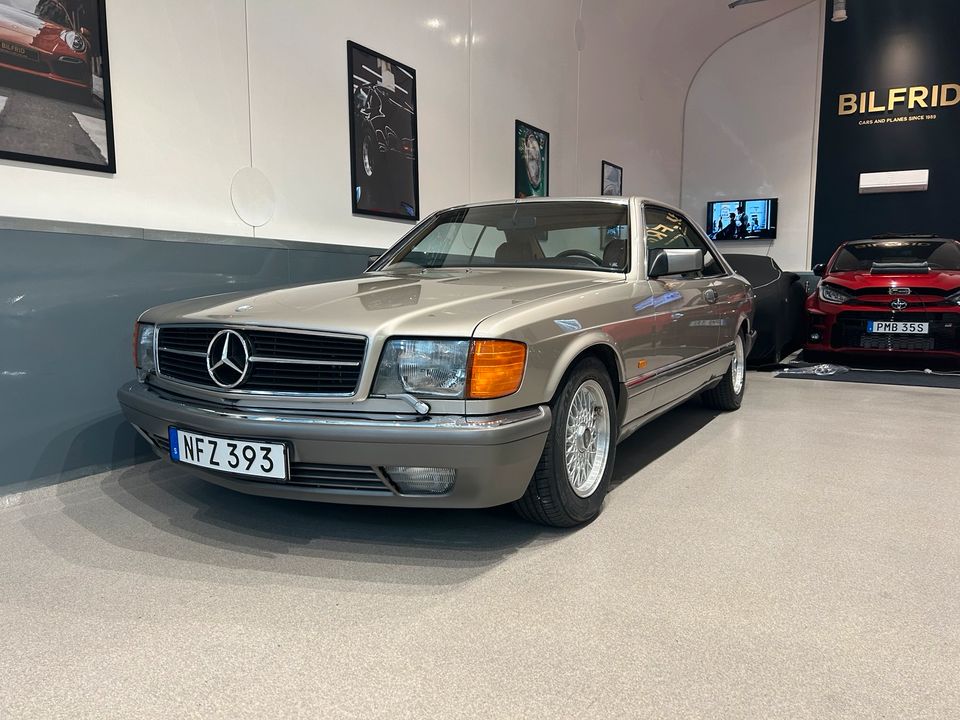 Mercedes 500 SEC -87 in Tribsees