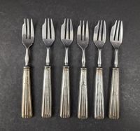 Art Deco Gabelset 800er Silber 6x cocktail/Fischgabel um 1930 Bayern - Fürth Vorschau