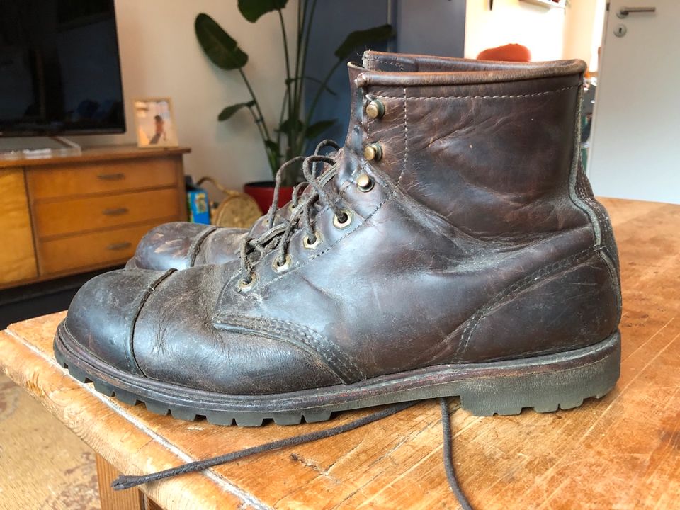 Chippewa LL Bean Katahdin Iron Works Engineer Boots 44/45 Vibram in Kleve