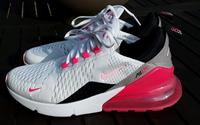 Nike Air Max 270 Sneaker low Gr 40 schwarz weiß pink Niedersachsen - Wiefelstede Vorschau