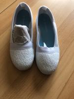 Schuhe weiß neuwertig Gr. 38 für Festlichkeiten Brandenburg - Frankfurt (Oder) Vorschau