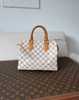 Louis Vuitton Speedy 25 Damier Azur Canvas Weiß Tasche LV Hessen - Marburg Vorschau