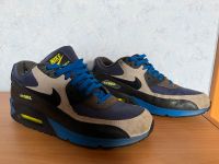 Nike Air Max Schuhe Sneaker Größe 43 blau schwarz gelb grau Bayern - Ebersdorf Vorschau