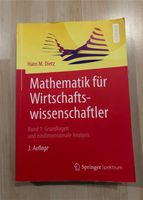 Mathematik für Wirtschaftswissenschaftler Hans M. Dietz Nordrhein-Westfalen - Eslohe Vorschau