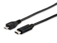 equip USB-C auf Micro-USB Kabel, 1,00 m, schwarz Bayern - Güntersleben Vorschau