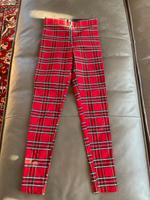 Zara Leggings rot kariert mit Reißverschluss Größe XS Hessen - Ahnatal Vorschau