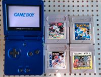 Nintendo GameBoy Advance SP,GBA SP Konsole blau +Pokémon & 10 Spi Berlin - Lichtenberg Vorschau