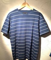 Neuwertiges Original Tommy Hilfiger Shirt in Blau Weiß in Größe L Hessen - Neuental Vorschau