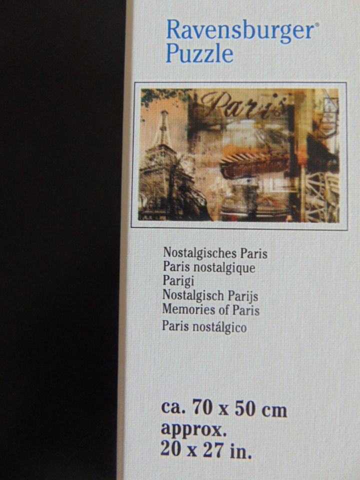 Ravensburger Puzzle 1000 Teile, Nostalgisches Paris in Asperg