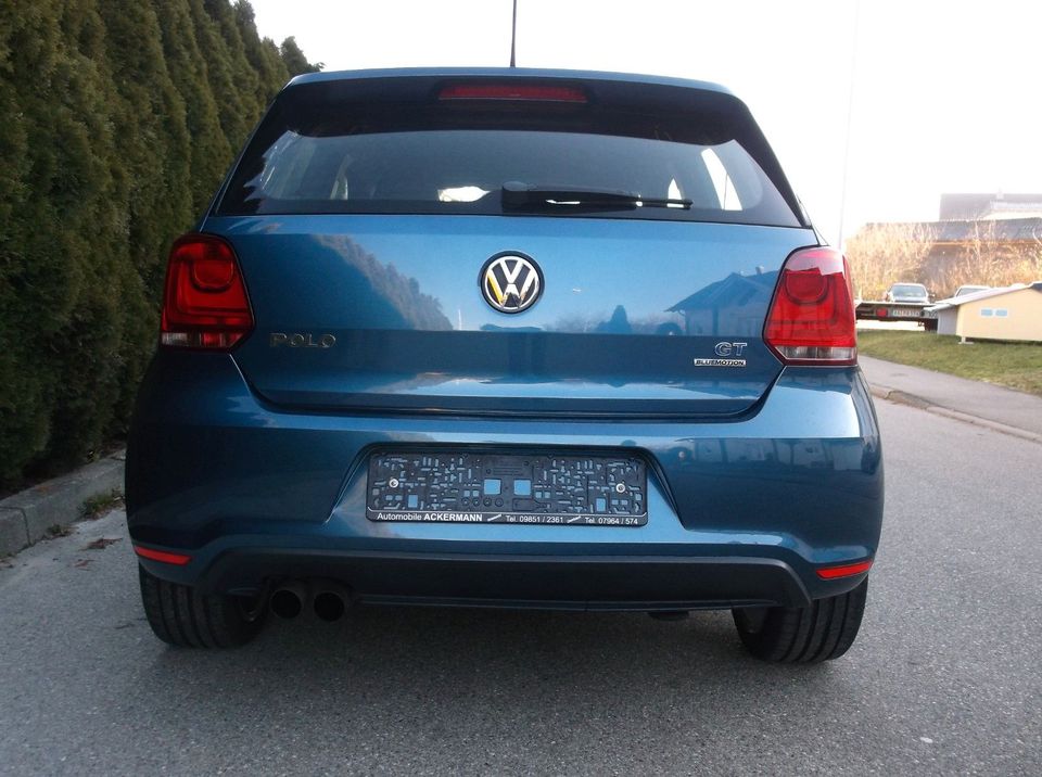 Volkswagen Polo V Blue GT Klima 1-Hand Sound System 8-fach in Stödtlen