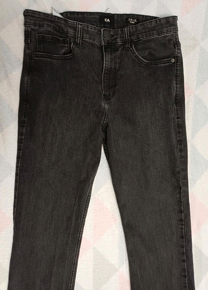 Herren Jeans Gr. W 36 L 30  Straight  C&A in Oberhaid