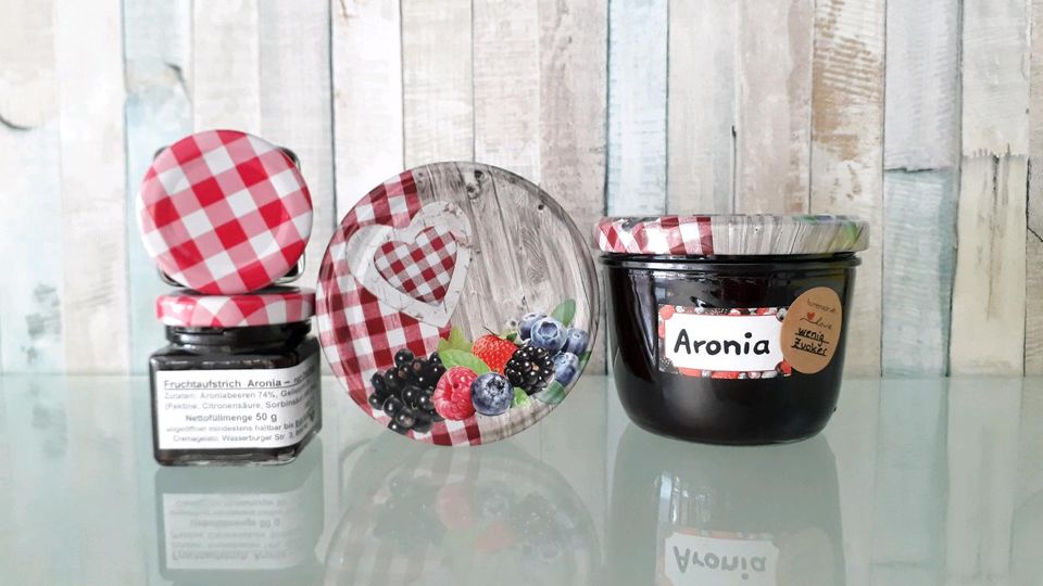 Aronia Marmelade ♡ wenig Zucker !! # SUPERFOOD selbstgemacht !! in Haar