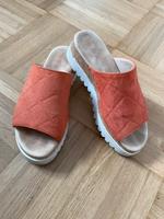 Gabor*Coole Plateau Pantolette*Gr.38*orange*Leder*Weiße Sohle Hessen - Pohlheim Vorschau