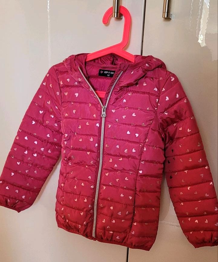 Jacke Herbst Winter Gr. 116 pink in Berlin