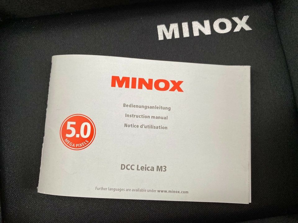 MINOX DCC Leica M3 Digital Classic Camera 5.0 Mega Pixel Sammlung in Haigerloch