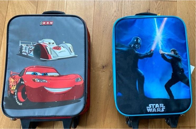 Kinder Trolley Koffer Cars und Star Wars in Hallstadt