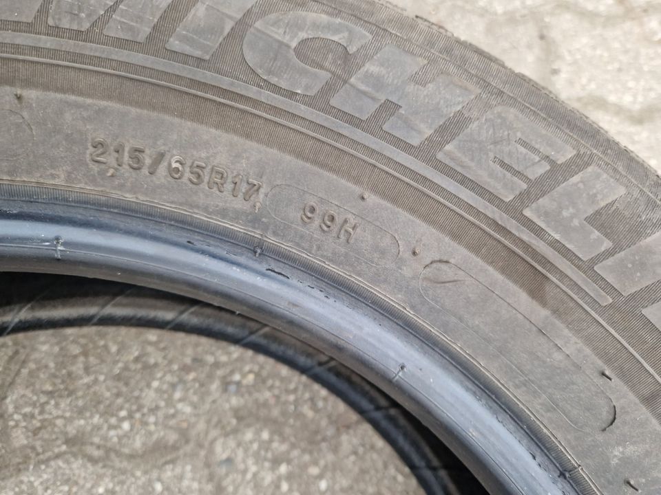 1 Winterreifen 215/65R17 Michelin Alpin 5 in Fredersdorf-Vogelsdorf