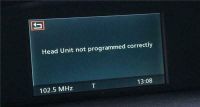 BMW Head Unit not coded correctly - programmed Fehlermeldung Baden-Württemberg - Gundelsheim Vorschau