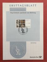 Ersttagsblatt 9/2004 - Paul Ehrlich und Emil von Behring Bayern - Aresing Vorschau