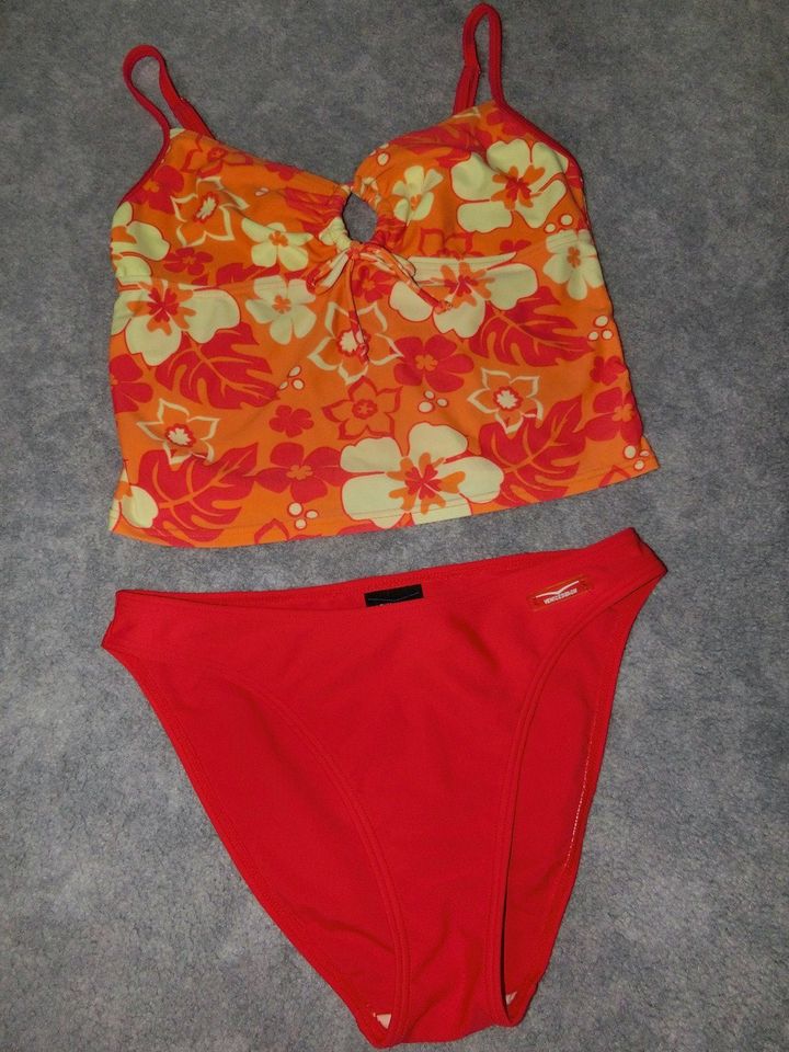 VENICE BEACH Tankini Bikini Damen 36 S Mädchen 158 164 orange rot in Dettingen an der Iller