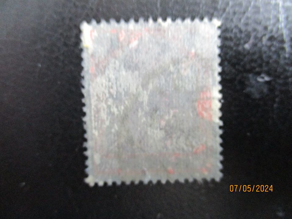 DR Briefmarke  gest. 1922    mit  Kreuzblüten  Wasserzeichen in Hildesheim