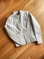 Lederjacke Kunstleder, ONLY, Gr. S, beige, 1x getragen Hessen - Wildeck Vorschau