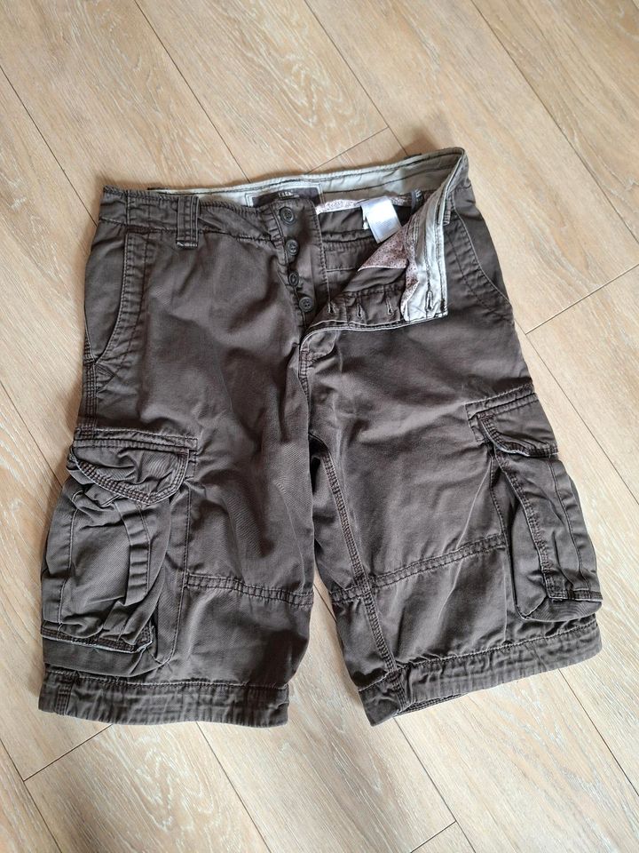 Cargo Hose kurz braun Gr. 30 H&M in Riesa