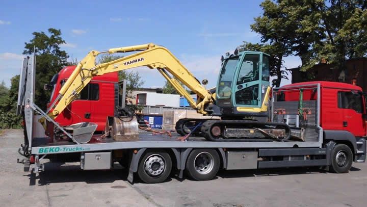 PKW Fahrzeugtransport Baumaschinen Überführung Abschleppen in Neumünster