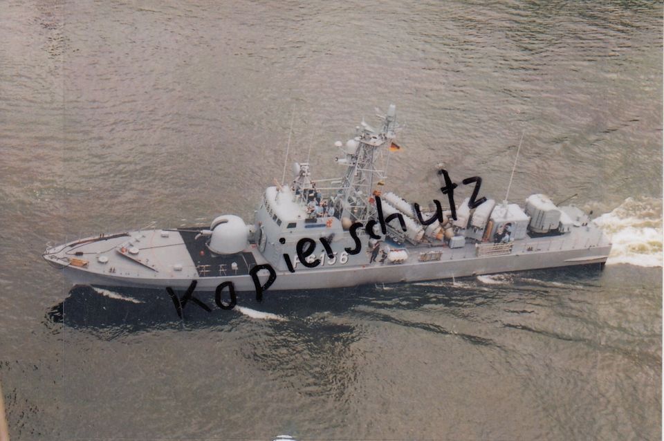 P 6156 Schnellboot S56 DOMMEL,Konvolut Schiffsfotos+Stempelbelege in Kiel