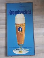 sehr seltenes Krombacher Reklameschild, ca 50er Jahresehr seltene Hessen - Herborn Vorschau