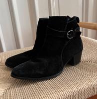 H&M Stiefeletten schwarz gr 40 Stiefel Boots Kunst Wildleder Berlin - Mitte Vorschau