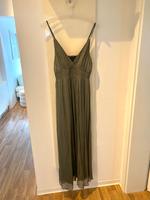 Seidenkleid Gr.42 khakifarben Thüringen - Mühlhausen Vorschau