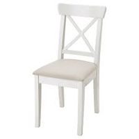 IKEA Ingolf Stuhl weiß / Sitzkissen beige NEU&OVP! Kreis Ostholstein - Ahrensbök Vorschau