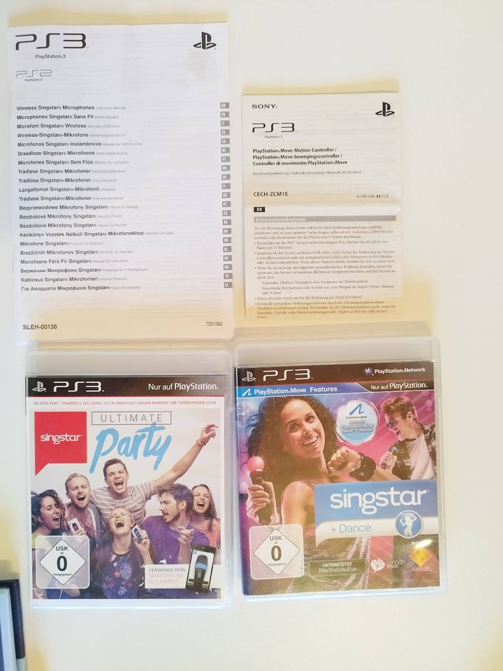Sony Playstation 3 und 2 Konsole mit Zubehör in Heilbronn