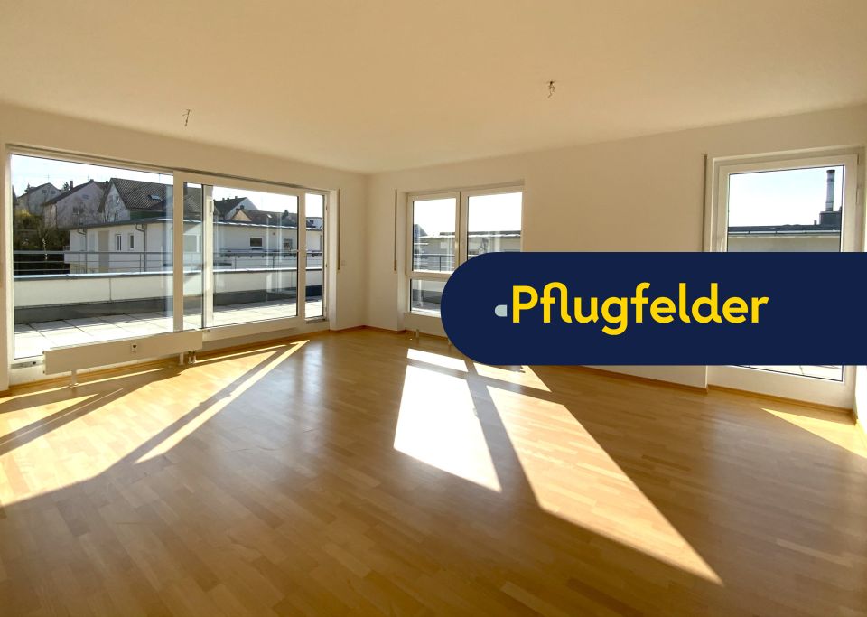 4-Zimmer Penthouse-Wohnung mit 65 m² Dachterrasse in Möglingen 