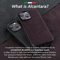 Apple iPhone 14 Pro Alcantara Case mit MagSafe Bayern - Burtenbach Vorschau