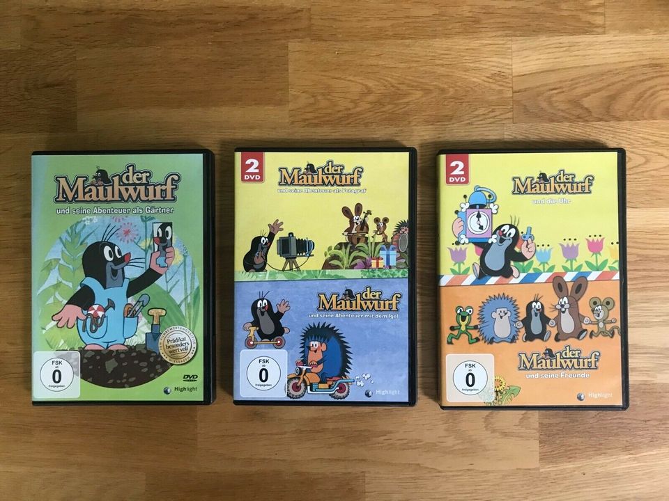 Kinder DVD Paket Bob der Baumeister / Feuerwehrmann Sam / u.a. in Gensingen