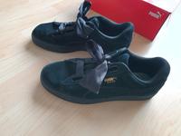 PUMA SUEDE SNEAKER  schwarz  Gr.  39 UK 6 TOP Hessen - Eppertshausen Vorschau