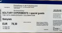 1 Ticket für Solitary Experiments Jubiläumskonzerte Dresden - Blasewitz Vorschau