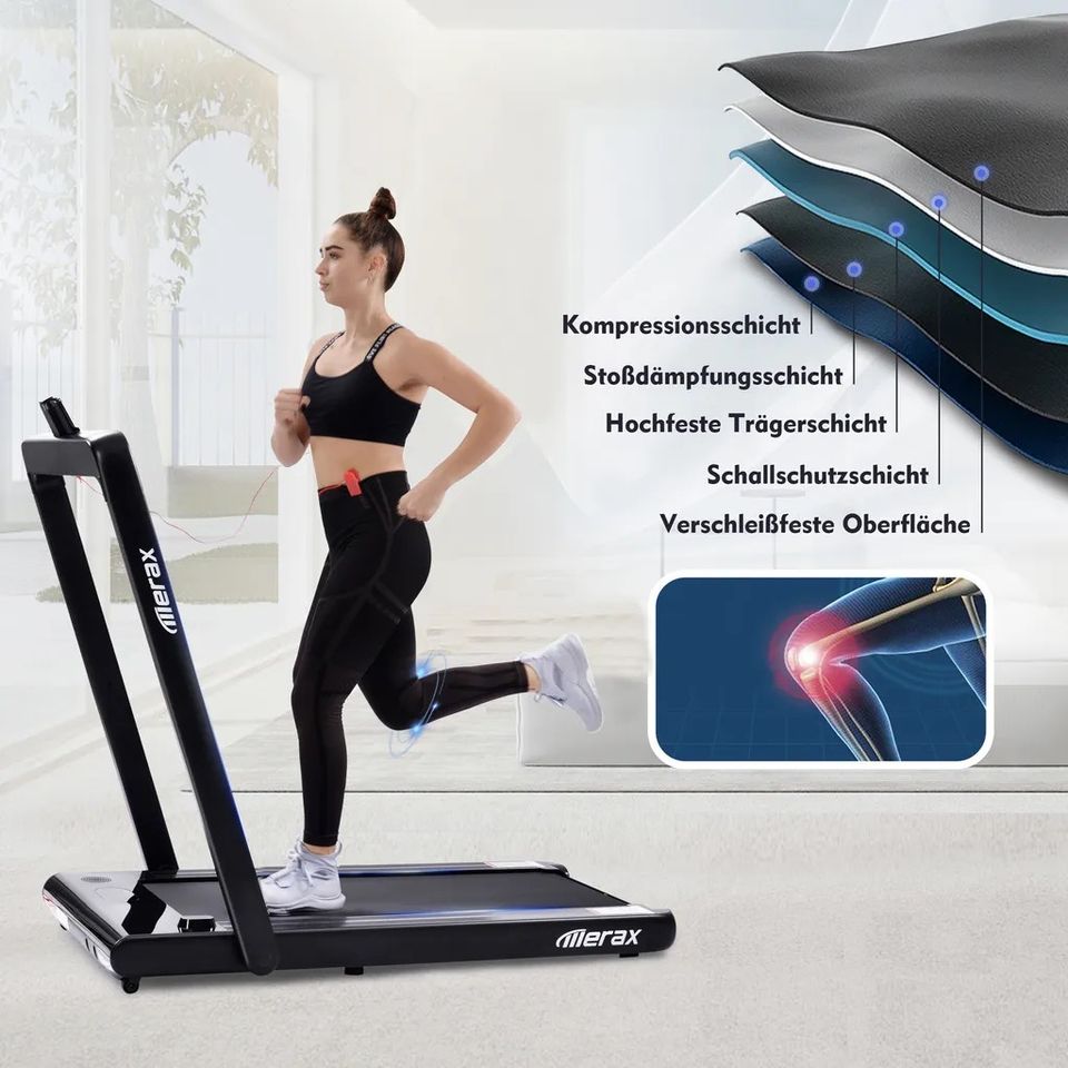 Laufband Elektrisch Neu 3in1 Heimtrainer Sportgerät Fitnessgerät in Hamburg