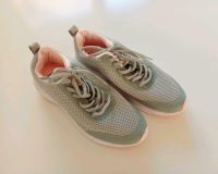 Sneaker Sportschuhe Gr. 38 * NEU * Turnschuhe Schuhe grau rosa West - Schwanheim Vorschau