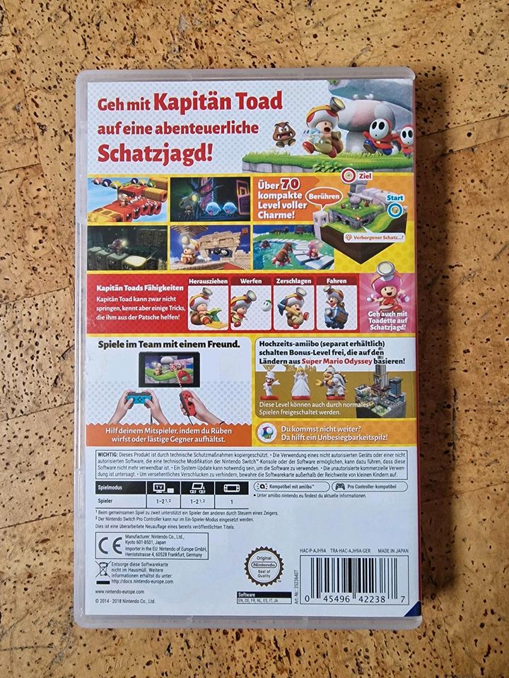 Captain Toad Treasure Tracker Nintendo Switch Spiel in Schwerte