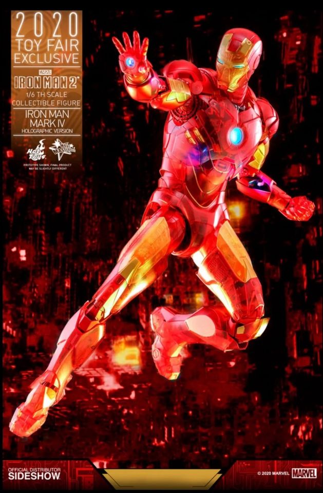 Marvel - Iron Man Mark IV ( holographic version) - Hot Toys exkl in Hamburg