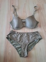 Marie Jo BH Set mit Hotpants leopard glanz khaki neuwertig Brandenburg - Frankfurt (Oder) Vorschau