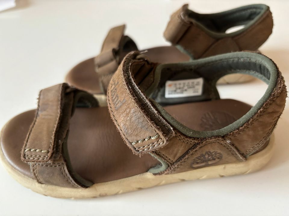 Timberland Ledersandalen, Sandalen, Größe 33 in Nürnberg (Mittelfr)